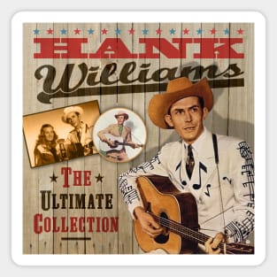 Hank Williams - The Ultimate Country Collection Magnet